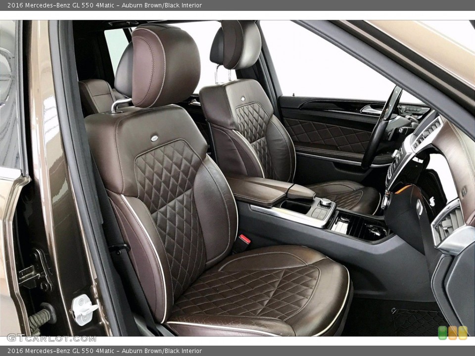 Auburn Brown/Black 2016 Mercedes-Benz GL Interiors