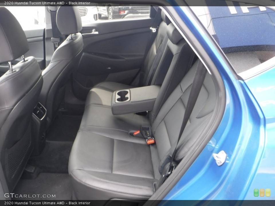Black Interior Rear Seat for the 2020 Hyundai Tucson Ultimate AWD #142080711