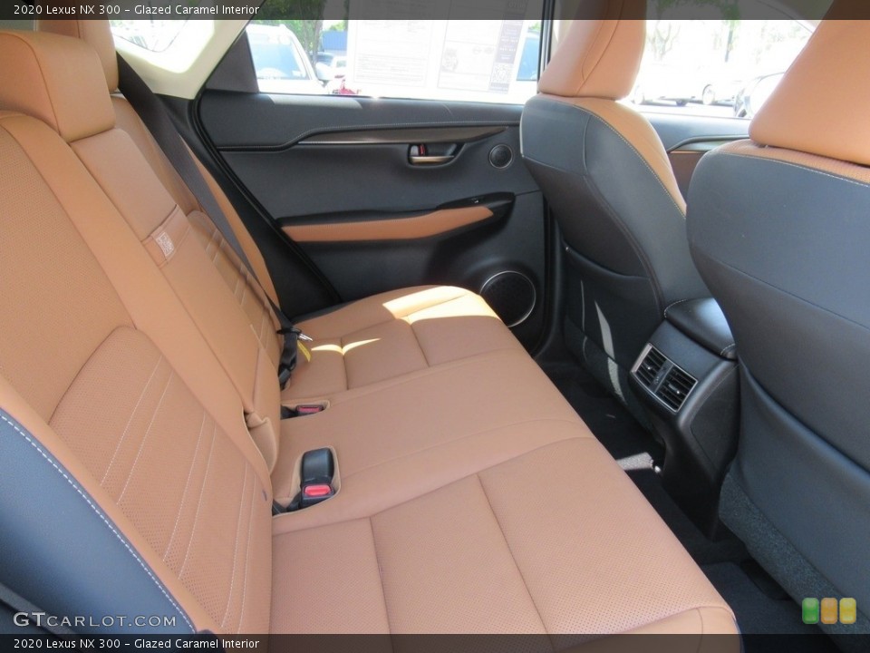 Glazed Caramel Interior Rear Seat for the 2020 Lexus NX 300 #142081431