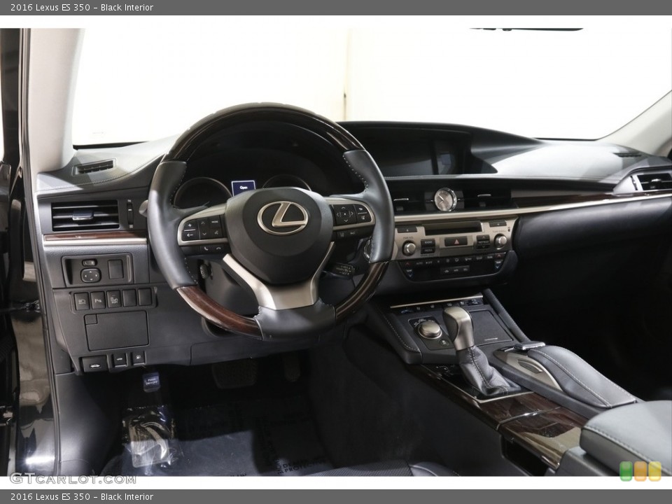 Black Interior Dashboard for the 2016 Lexus ES 350 #142082007