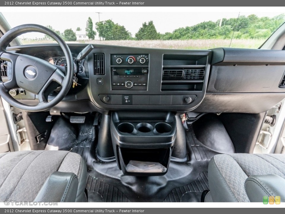 Pewter Interior Dashboard for the 2012 Chevrolet Express Cutaway 3500 Commercial Utility Truck #142090656