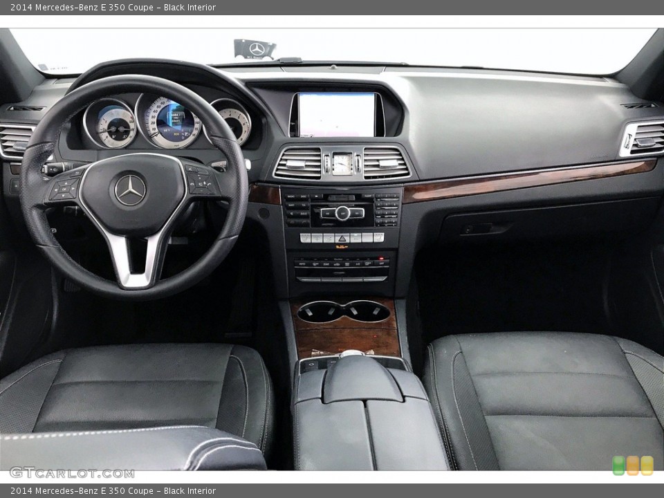 Black Interior Dashboard for the 2014 Mercedes-Benz E 350 Coupe #142091349