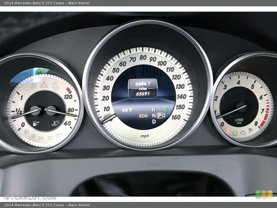 Black Interior Gauges for the 2014 Mercedes-Benz E 350 Coupe #142091475