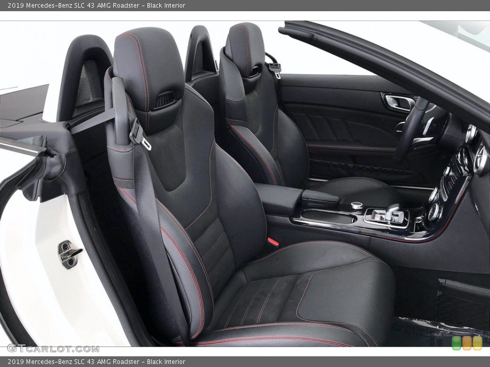 Black Interior Front Seat for the 2019 Mercedes-Benz SLC 43 AMG Roadster #142092162