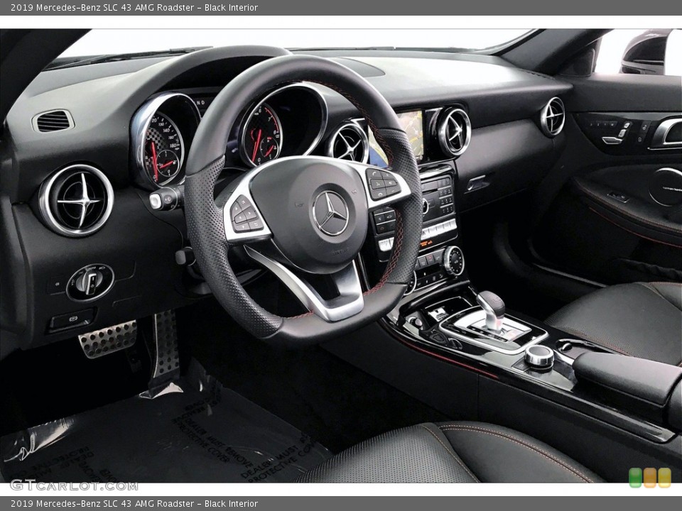 Black Interior Dashboard for the 2019 Mercedes-Benz SLC 43 AMG Roadster #142092246