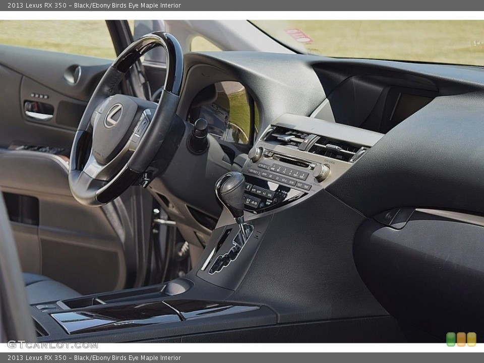 Black/Ebony Birds Eye Maple Interior Dashboard for the 2013 Lexus RX 350 #142094306