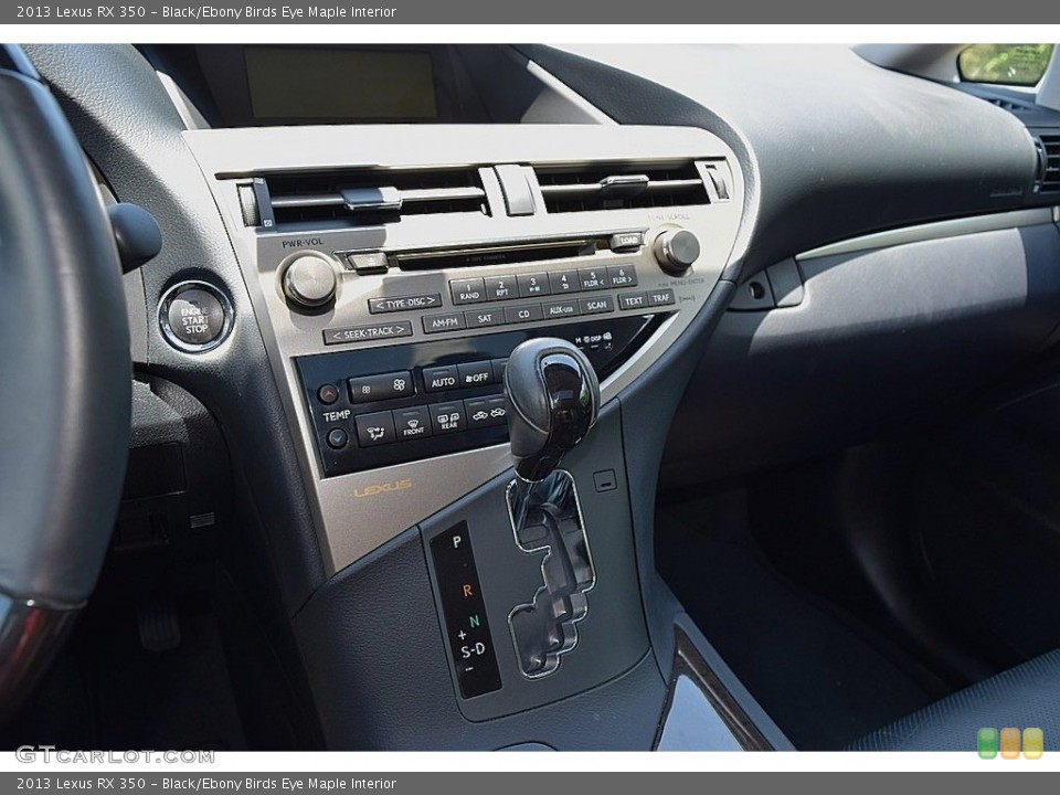 Black/Ebony Birds Eye Maple Interior Transmission for the 2013 Lexus RX 350 #142094639