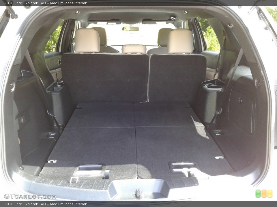 Medium Stone Interior Trunk for the 2018 Ford Explorer FWD #142095294