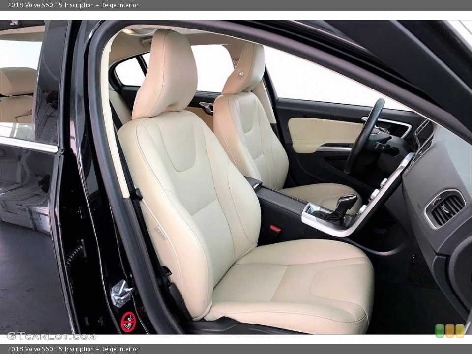 Beige Interior Photo for the 2018 Volvo S60 T5 Inscription #142095675
