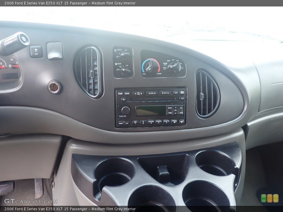 Medium Flint Grey Interior Controls for the 2006 Ford E Series Van E350 XLT 15 Passenger #142098194