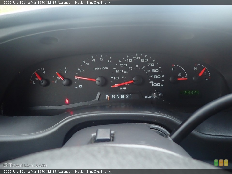 Medium Flint Grey Interior Gauges for the 2006 Ford E Series Van E350 XLT 15 Passenger #142098353