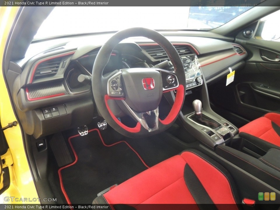 Black/Red Interior Photo for the 2021 Honda Civic Type R Limited Edition #142098380