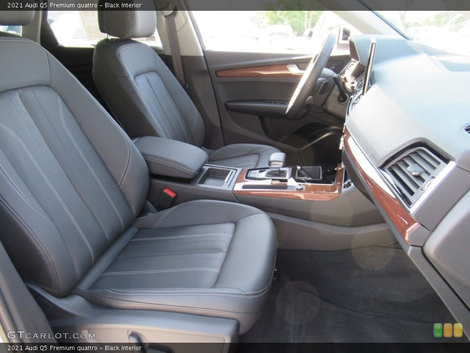 Black Interior Front Seat for the 2021 Audi Q5 Premium quattro #142101782