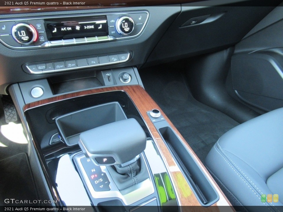Black Interior Transmission for the 2021 Audi Q5 Premium quattro #142101902