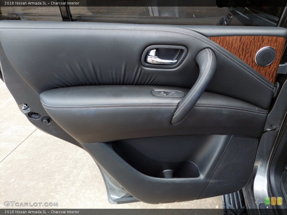 Charcoal Interior Door Panel for the 2018 Nissan Armada SL #142103858