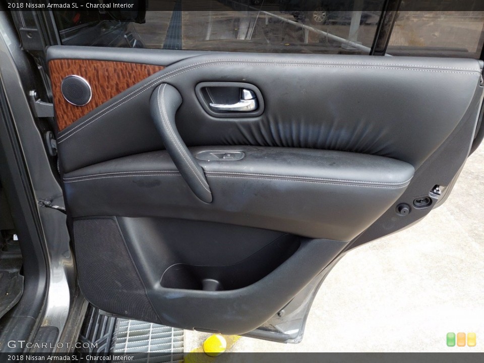 Charcoal Interior Door Panel for the 2018 Nissan Armada SL #142103865
