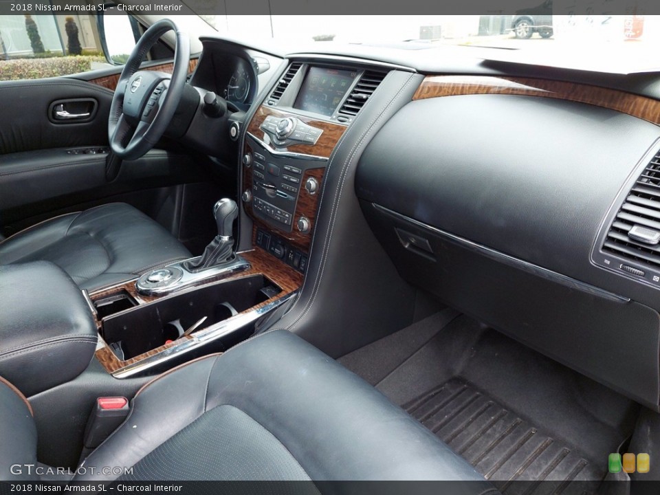 Charcoal Interior Dashboard for the 2018 Nissan Armada SL #142103894
