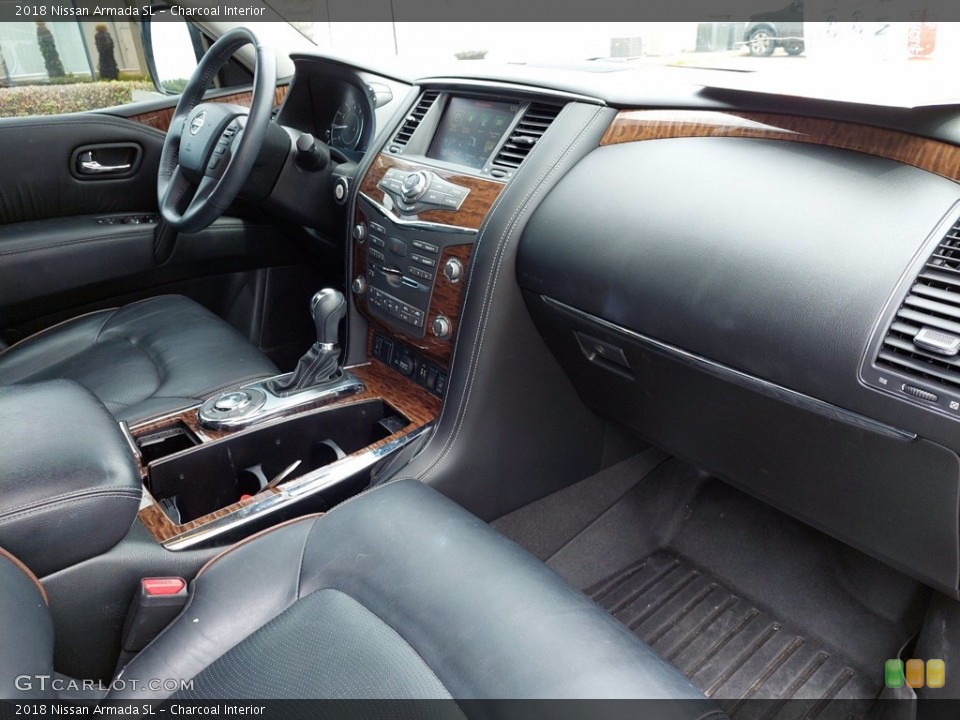 Charcoal Interior Dashboard for the 2018 Nissan Armada SL #142103894