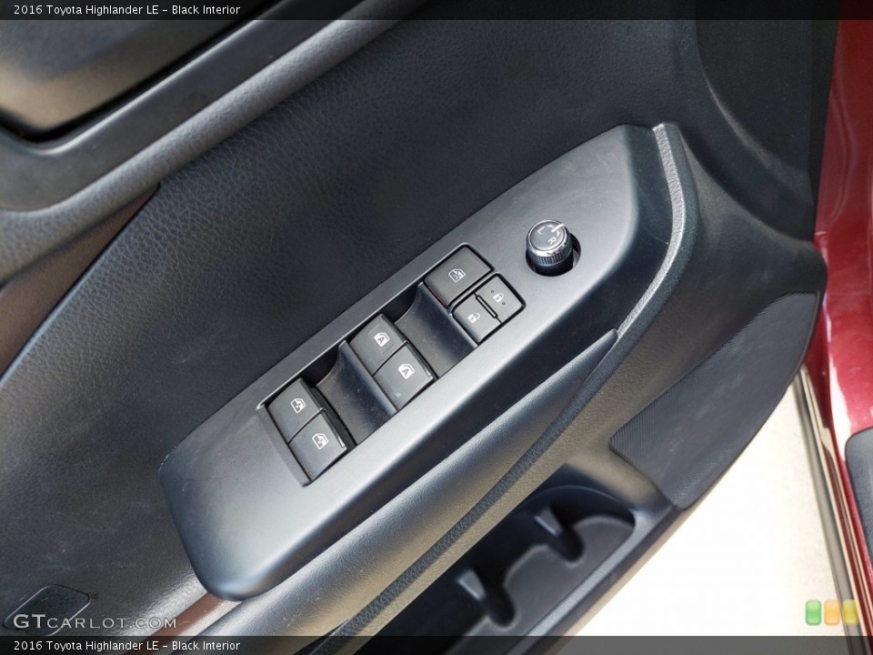 Black Interior Door Panel for the 2016 Toyota Highlander LE #142104107