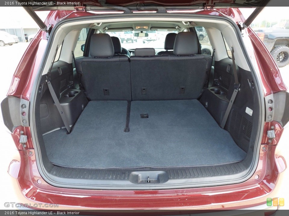 Black Interior Trunk for the 2016 Toyota Highlander LE #142104146