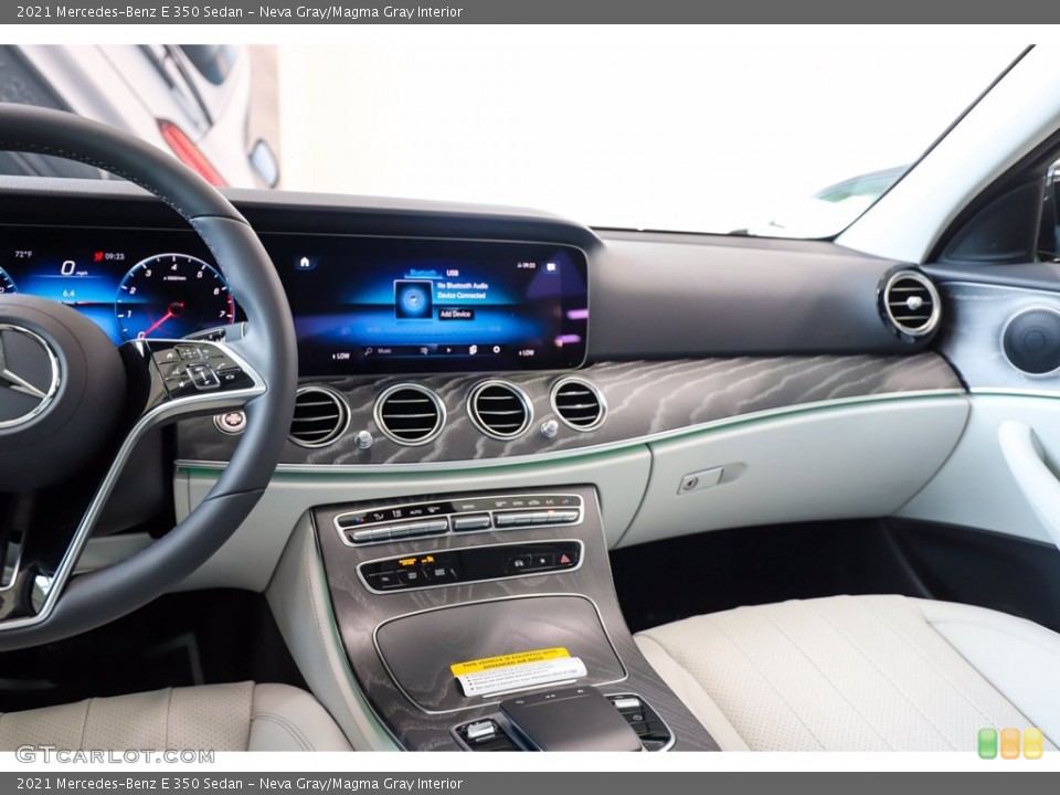 Neva Gray/Magma Gray 2021 Mercedes-Benz E Interiors