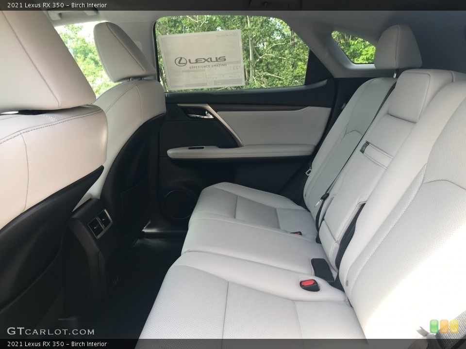 Birch Interior Rear Seat for the 2021 Lexus RX 350 #142109272