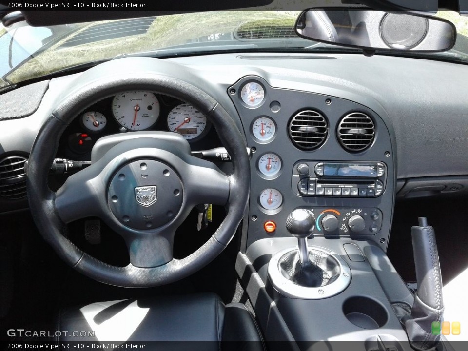 Black/Black Interior Dashboard for the 2006 Dodge Viper SRT-10 #142109827