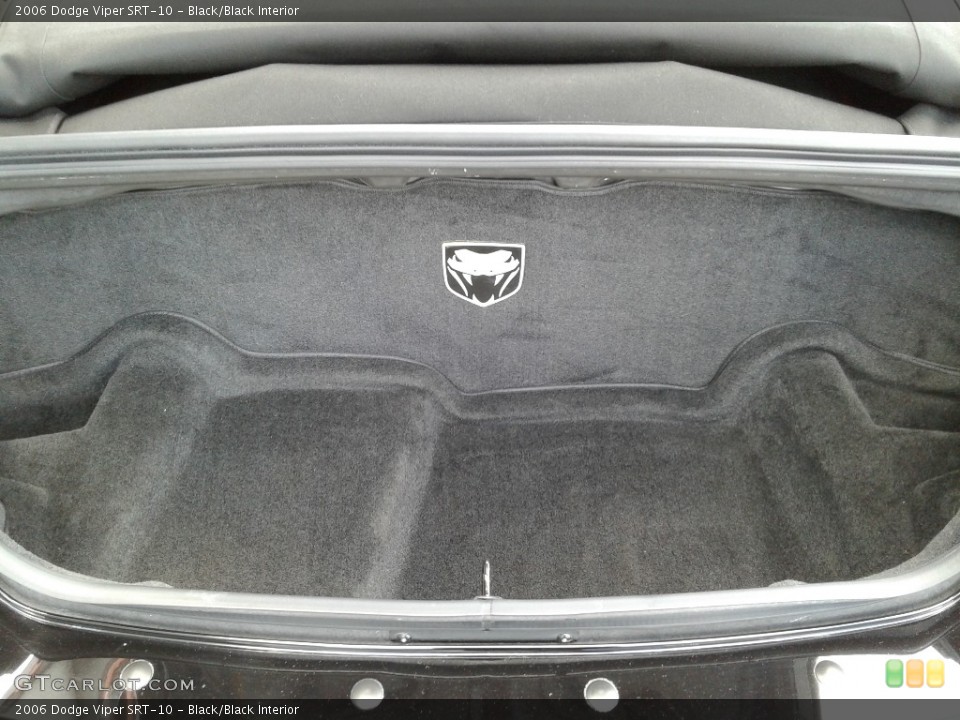 Black/Black Interior Trunk for the 2006 Dodge Viper SRT-10 #142109902