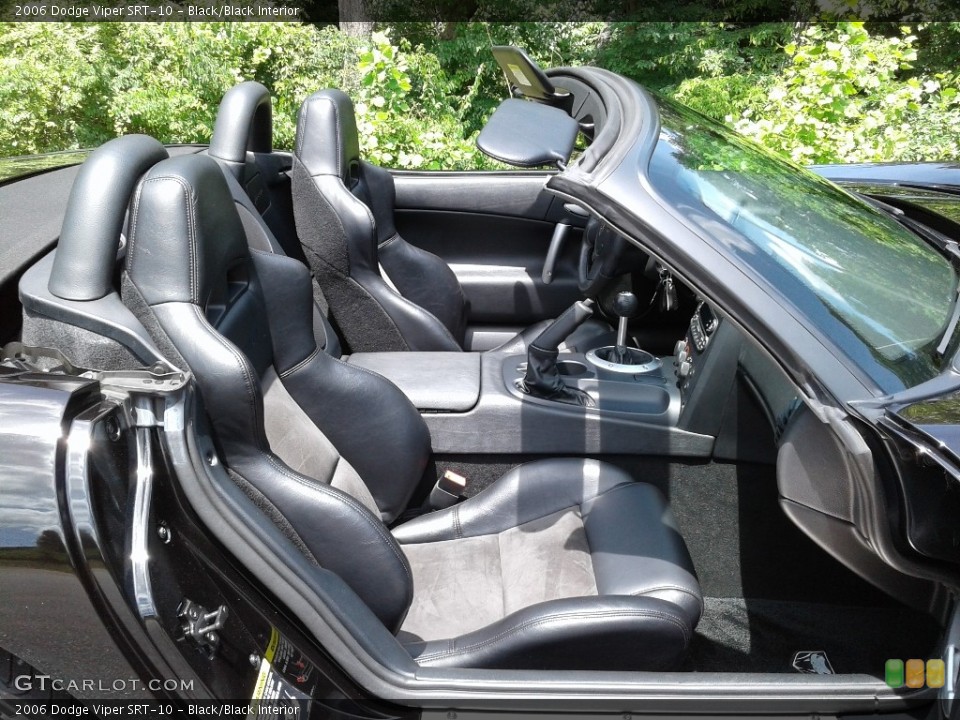 Black/Black Interior Front Seat for the 2006 Dodge Viper SRT-10 #142109920
