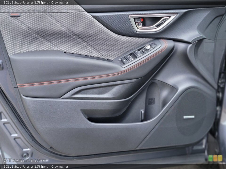Gray Interior Door Panel for the 2021 Subaru Forester 2.5i Sport #142113194