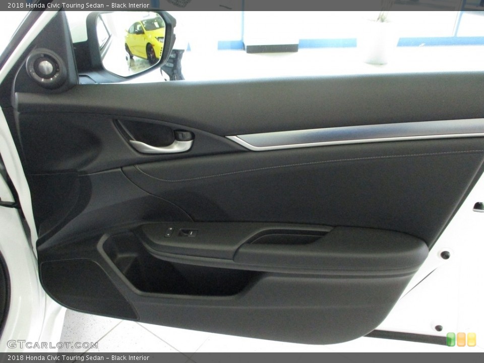Black Interior Door Panel for the 2018 Honda Civic Touring Sedan #142113944