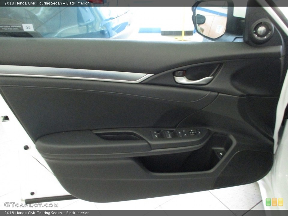 Black Interior Door Panel for the 2018 Honda Civic Touring Sedan #142114191