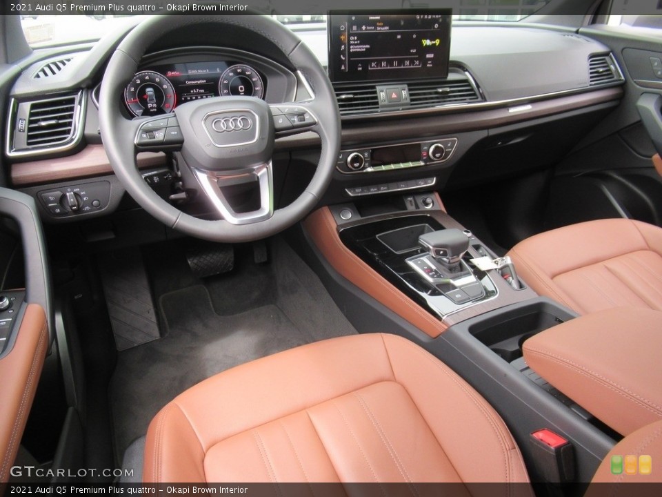 Okapi Brown Interior Photo for the 2021 Audi Q5 Premium Plus quattro #142114618