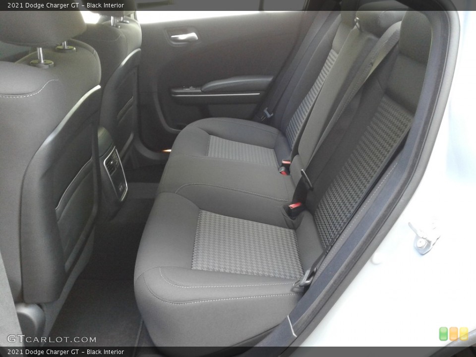 Black Interior Rear Seat for the 2021 Dodge Charger GT #142117550