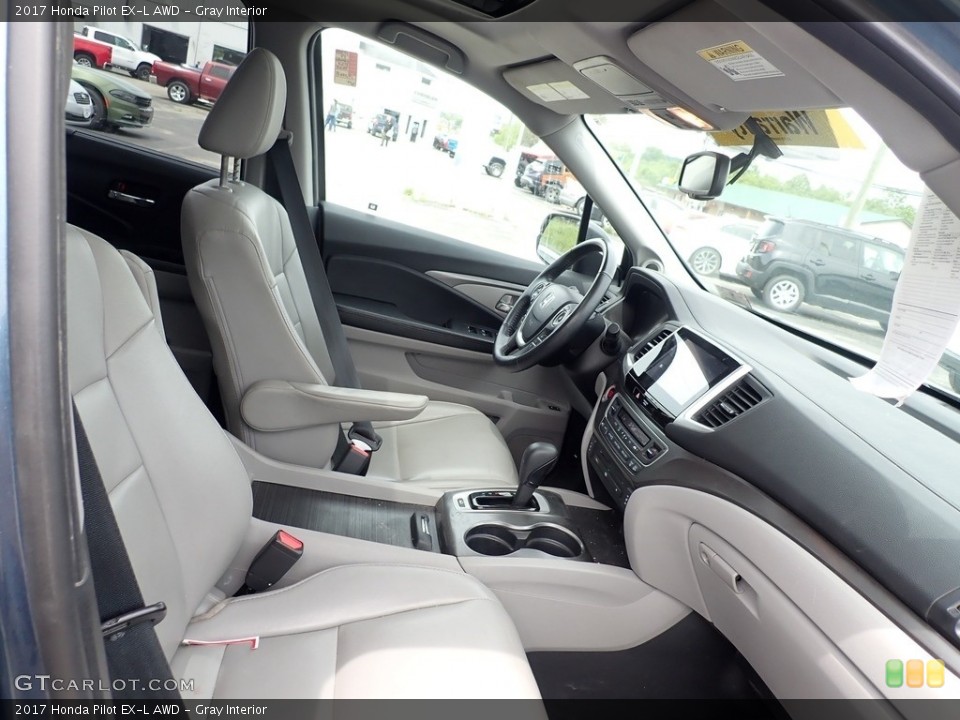 Gray Interior Front Seat for the 2017 Honda Pilot EX-L AWD #142118498