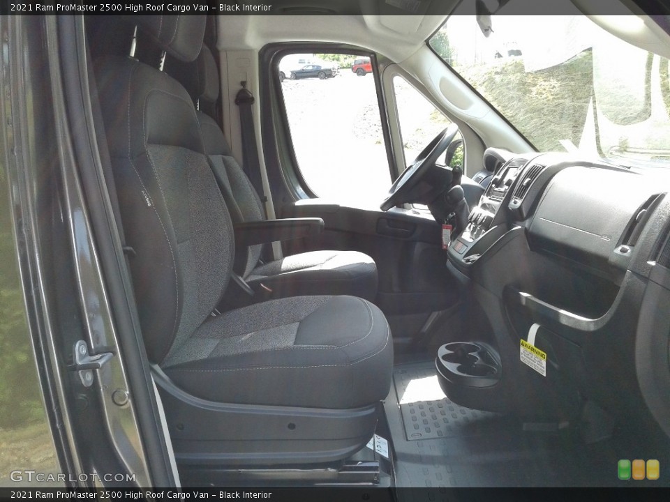 Black Interior Front Seat for the 2021 Ram ProMaster 2500 High Roof Cargo Van #142119105