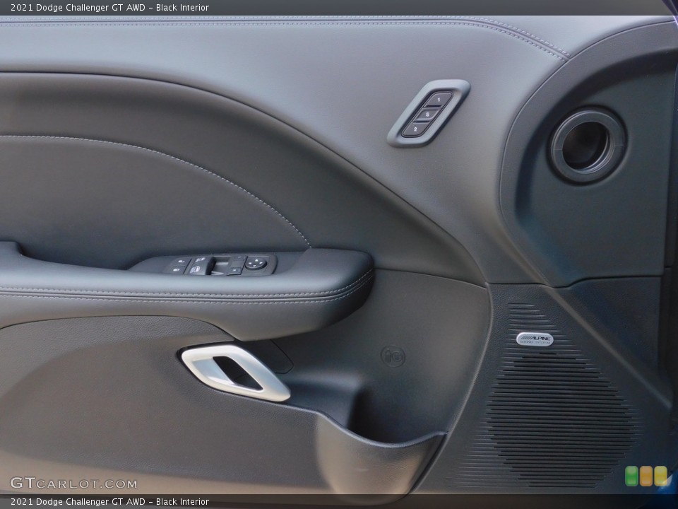 Black Interior Door Panel for the 2021 Dodge Challenger GT AWD #142120676