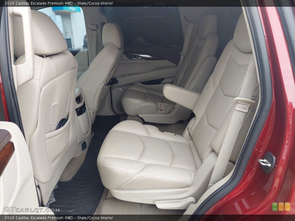Shale/Cocoa Interior Rear Seat for the 2016 Cadillac Escalade Premium 4WD #142121855