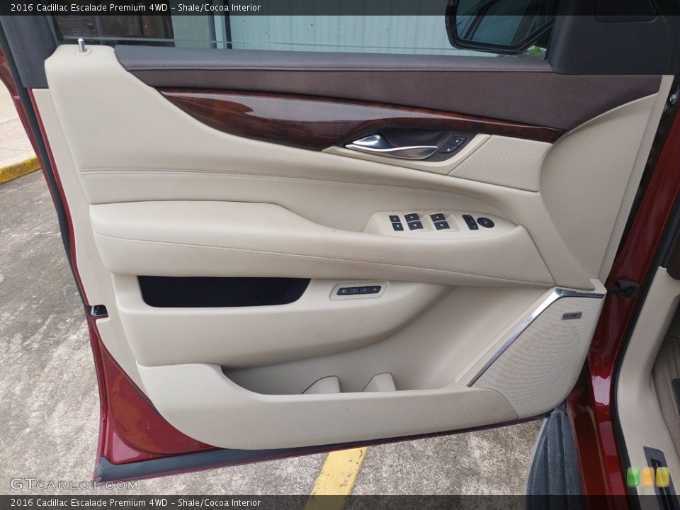 Shale/Cocoa Interior Door Panel for the 2016 Cadillac Escalade Premium 4WD #142121876