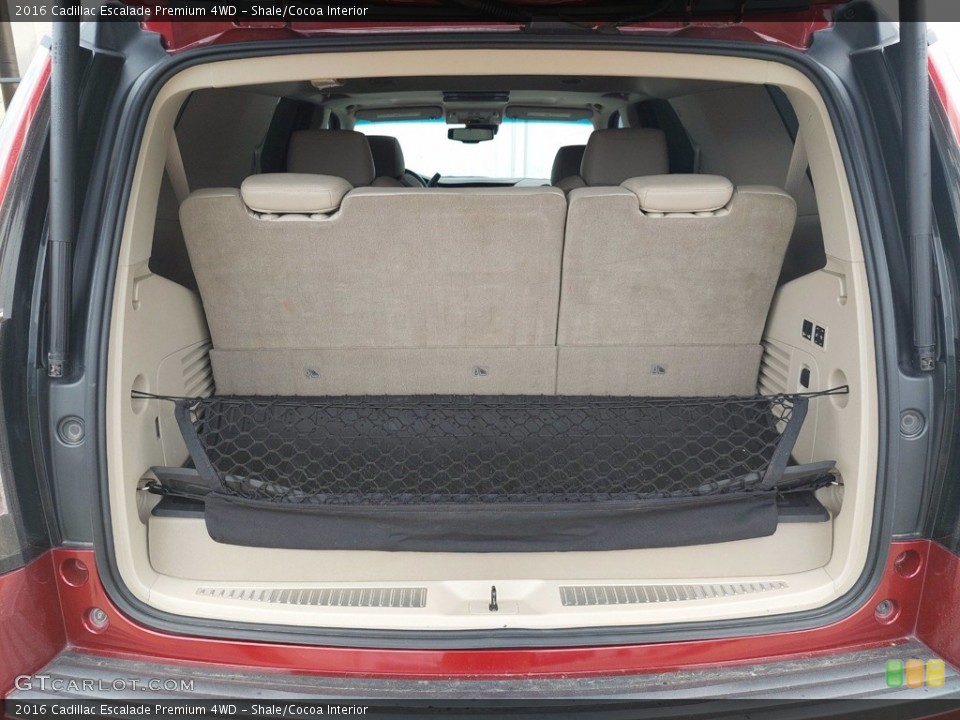 Shale/Cocoa Interior Trunk for the 2016 Cadillac Escalade Premium 4WD #142121912