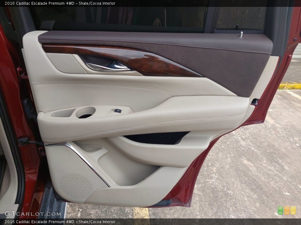 Shale/Cocoa Interior Door Panel for the 2016 Cadillac Escalade Premium 4WD #142121918