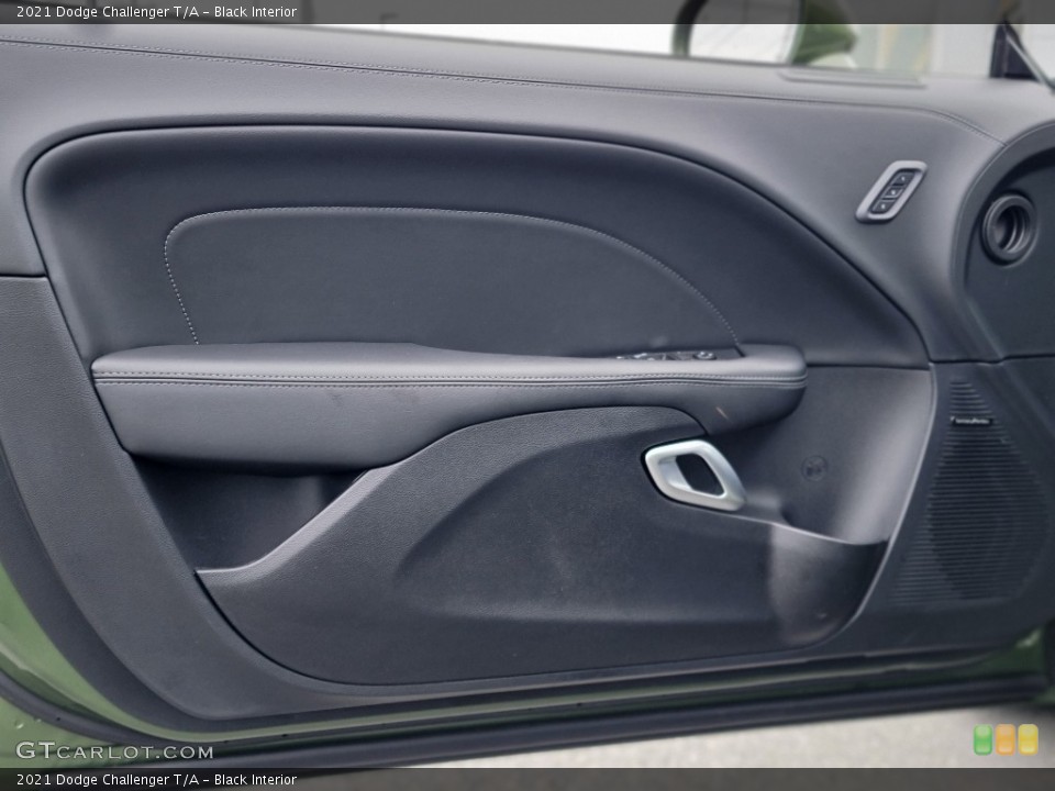 Black Interior Door Panel for the 2021 Dodge Challenger T/A #142122873