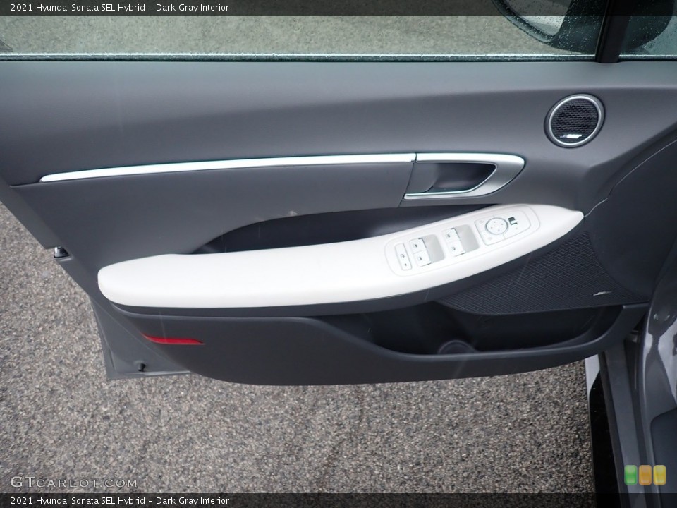 Dark Gray Interior Door Panel for the 2021 Hyundai Sonata SEL Hybrid #142123623