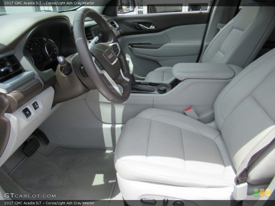 Cocoa/Light Ash Gray Interior Front Seat for the 2017 GMC Acadia SLT #142124349