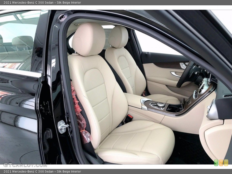 Silk Beige Interior Photo for the 2021 Mercedes-Benz C 300 Sedan #142124763
