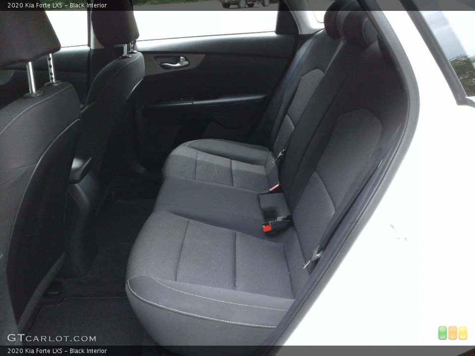 Black Interior Rear Seat for the 2020 Kia Forte LXS #142125216