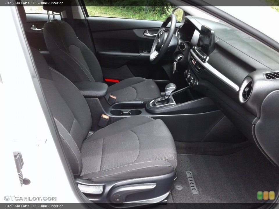 Black Interior Front Seat for the 2020 Kia Forte LXS #142125294