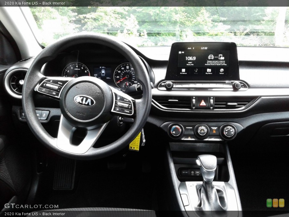 Black Interior Dashboard for the 2020 Kia Forte LXS #142125324