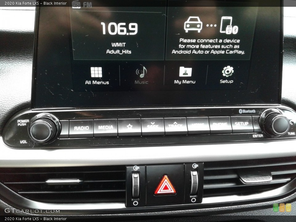 Black Interior Controls for the 2020 Kia Forte LXS #142125486