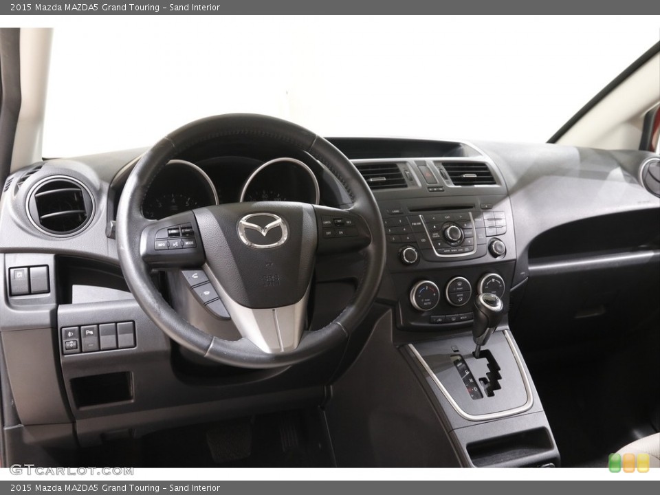Sand Interior Dashboard for the 2015 Mazda MAZDA5 Grand Touring #142128136